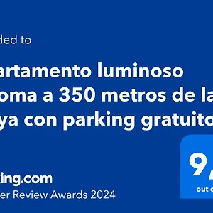  Apartamento Luminoso Paloma A 350 Metros De La Playa Con Parking Gratuito